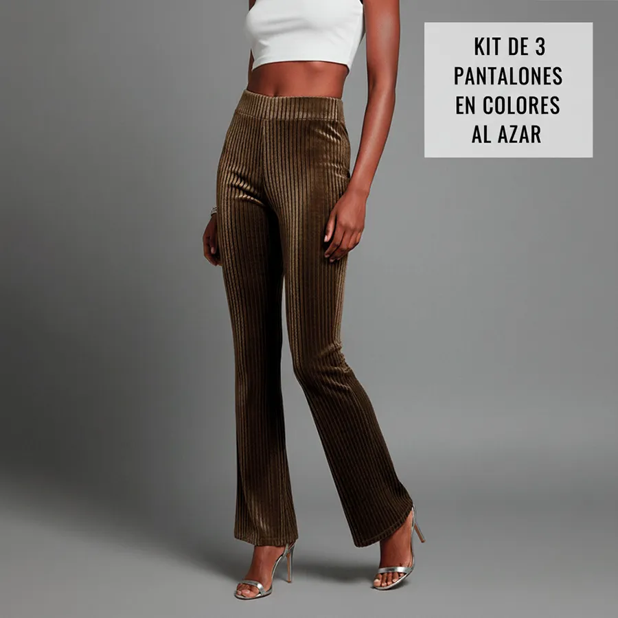 2511 KIT DE 3 PANTALONES 8123